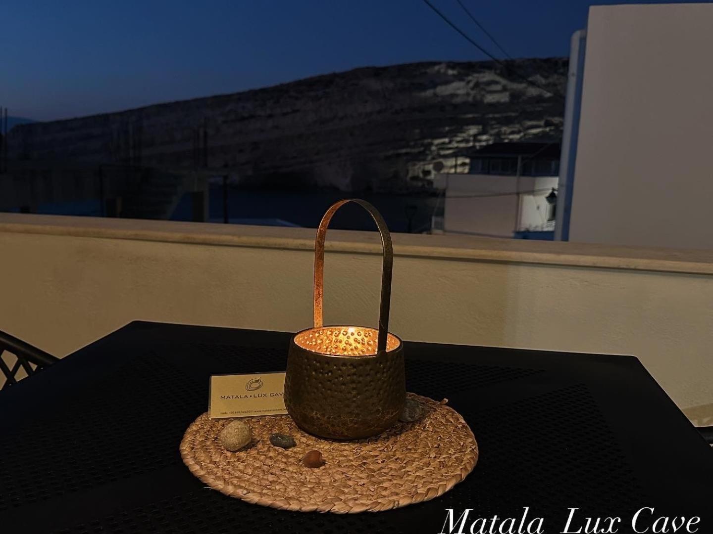 הוילה Matala * Lux Cave מראה חיצוני תמונה